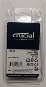 RAM DDR4 1x16GB PC4 3200 Crucial