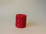 Tornado w butelce - adapter na butelkę - czerwony. 