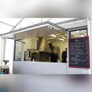 pawilon gastronomiczny kontener ocieplony 20m2  