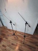 Statyw mikrofonowy z ramieniem (boom) – 2 szt.