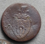 Guzik herbowy Dołęga 25mm Muncheimer Starszy Nr 598