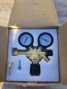 REDUKTOR CIŚNIENIA ARGON CO2 MIG MAG TIG 2 MANOMETRY REGULACJA ROTACYJNA