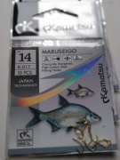 Haczyki wędkarskie nr. 14 / 10 szt. Kamatsu Maruseigo