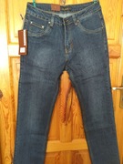 spodnie męskie jeansy  roz. M -  30/32