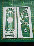 Scrapki witraż,,zestaw 2szt