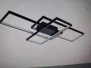 Lampa Sufitowa LED Geometryczna 90W Biała Pilot