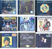 Zestaw 9 płyt CD Jethro Tull, ELO, Mamas and Papas, Platers, Carpenters itd