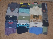 Zestaw 25szt Ubranek dla chłopca rozm.86