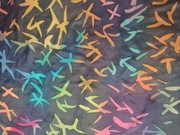 Massimo dutti Unqilo Zara Benetton 100% jedwab naturalny tie- die  używana