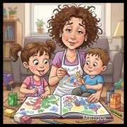 Kolorowanki i ilustracje bajkowe dla dzieci -20szt-plik PDF-do druku