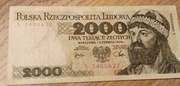 2000 zł Mieszko/Chrobry seria S 1979