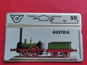 AUSTRIA  / STARA /    - Karta telefoniczna /  307 A  /  KOLEJ