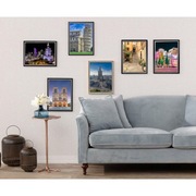 Plakat obraz miasto panorama 30x42