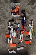 Nerf zabawki. Modulus, Tri-Strike, Disruptor, RapidStrike