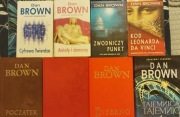Dan Brown - komplet 8 książek!