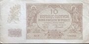 10 zł 1940 generalna gubernia stan 3