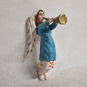rzeźba ludowa ANIOŁ - Józef Mazur - Zawoja - 20 cm