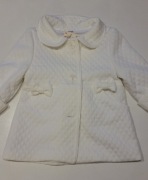 Płaszczyk do chrztu r. 74/80 dla dziewczynki