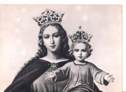 Włoski obraz Najświętszej Maryi Panny Wspomożycielki Wiernych.