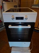 Beko 50cm indukcyjna FSM59305WD1 Termoobieg kuchenka wolnostojąca