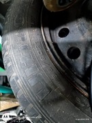 Opona zimowa na feldze stalowej do Toyota Corolla 2005 r.