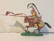 Żołnierzyki PRL figurki Husarz 17 wiek