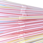 Klasyczne słomki do napojów dla osoby niepełnosprawnej 300 sztuk plastikowe