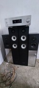 2 glosniki pylon pearl 25 ampli pioneer sx 20dab s 2x kef cresta 3