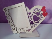 Ramka dla zakochanych walentynki Grawer 