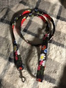 Smycz dla psa wzory 3cm 300cm Cobalt_Dog_Handmade