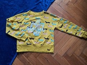 Coccodrillo krótka bluza 134 żółta jamniki pieski