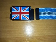 Pasek do spodni z flagą Wielkiej Brytanii