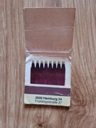 Stare zapałki Hotel Garni Munch Hamburg