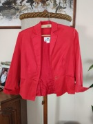 Czerwona marynarka Deni Cler