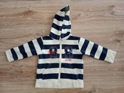 Komplet bluza z kapturem i spodenki rozm 80