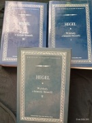 HEGEL Wykłady z historii filozofii, tom I-III komplet, PWN stan BDB--/DB++