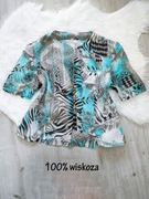 bluzka, rozm. L, vintage, retro, prl, stylowa, unikat, kobieca, na lato