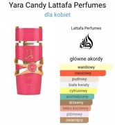 Perfumy Arabskie LATTAFA YARA Candy edp  5ml