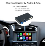 CARABC Bezprzewodowy Apple CarPlay Android Auto Peugeot Citroën SMEG MRN 