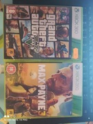 Gry Xbox 360 GTA 5 i Max Payne 3 rockstar games komplet 