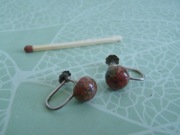 Kolczyki-klipsy . SREBRO 835 