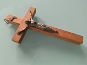 Mały krzyżyk ścienny 15 cm