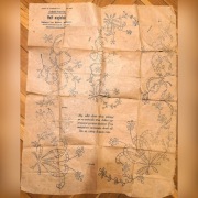 ROK 1925 WZÓR DO HAFTU angielski haftowanie 