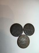 3X GROSZ POLSKI 1837,38,39 R.