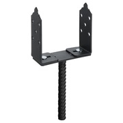 PODSTAWA SŁUPA OZDOBNA CZARNA REGULOWANA 60-200 mm