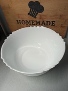 MISA CERAMICZNA BIAŁA KUCHENNA MISKA SALATERKA NA SAŁATKI DO CIASTA