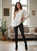 Bluzka włoska produkcja uni