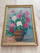 Obraz. Martwa natura. Kwiaty.