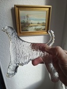 Kosta boda figurka szklana pies hart dlugowlosy