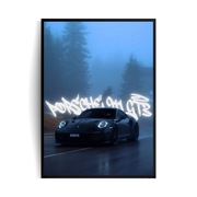 Plakat w ramce A3 Porsche 911 GT3 29,7cm x 42cm